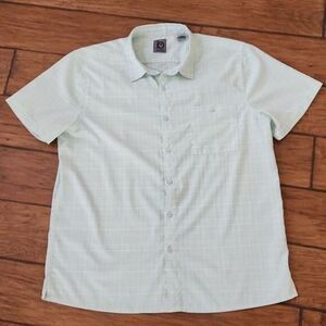 B line Sport lightweight light green men's XXL short sleeve shirt